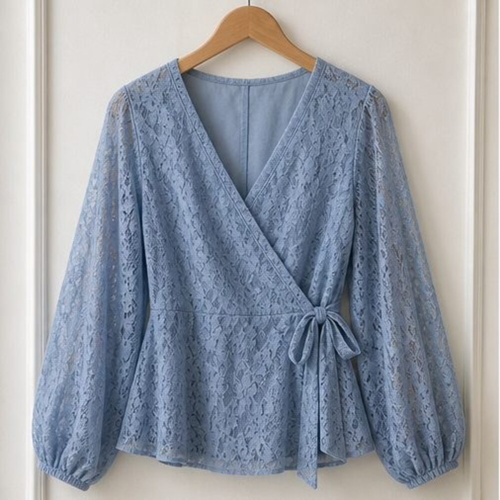 Blue Tunic Blouse